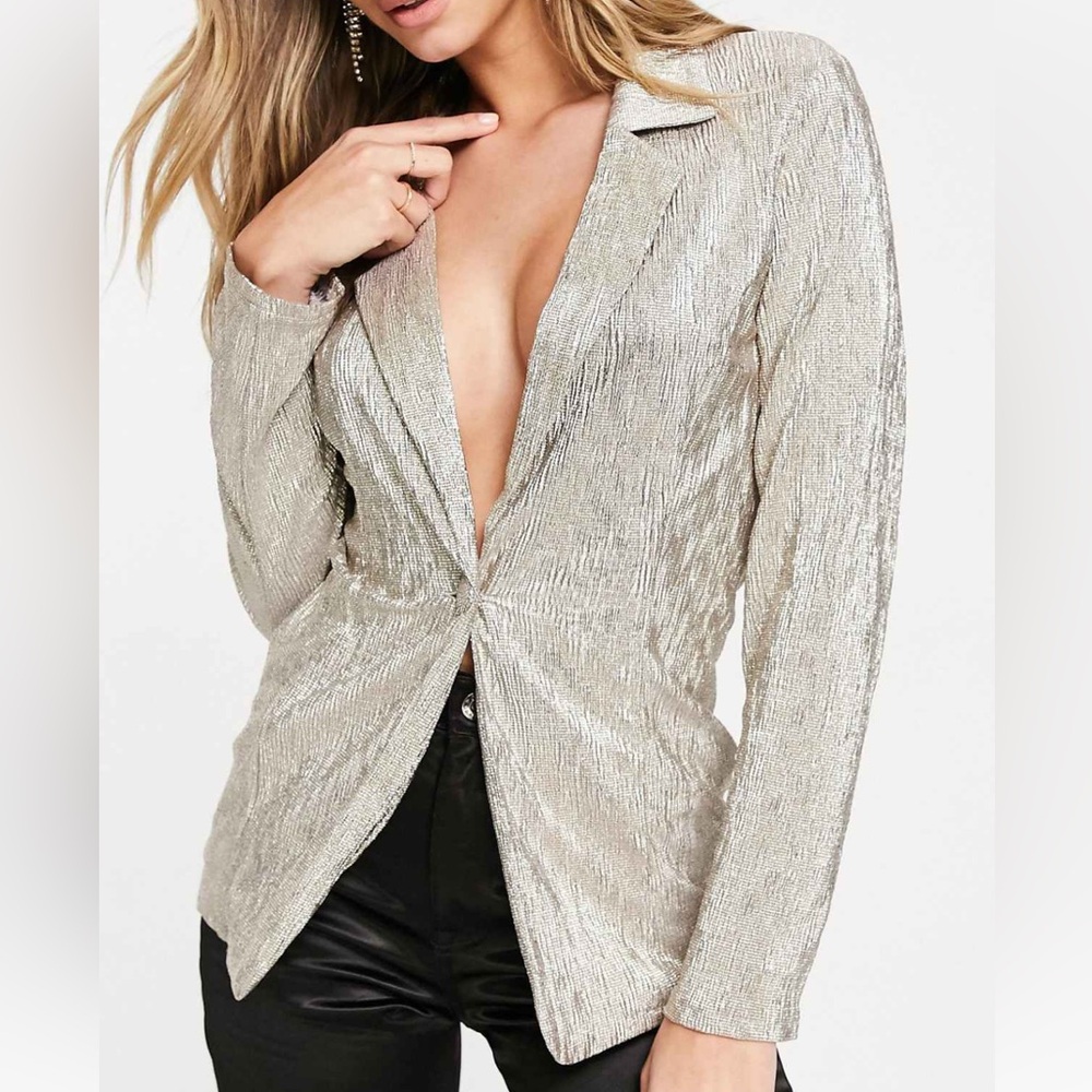 ASOS Silver Blazer